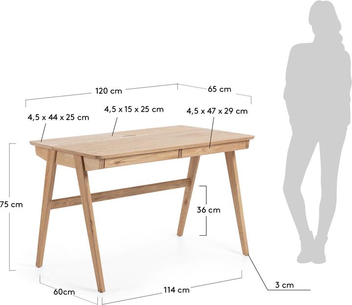 Actual product image Kave Home Julia (65 x 120 cm)