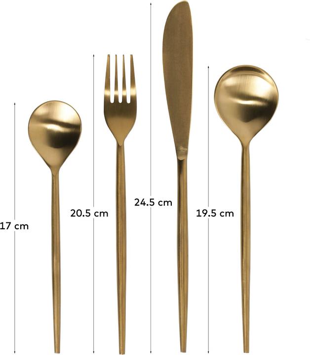 Produktbild Kave Home Lite (4 Stück, Besteck Set)