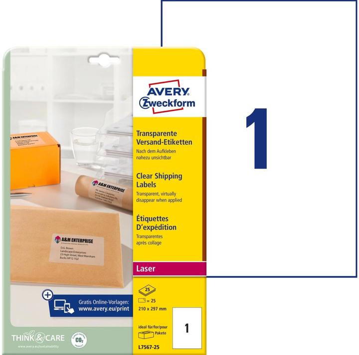 Produktbild Avery Versand-Etiketten