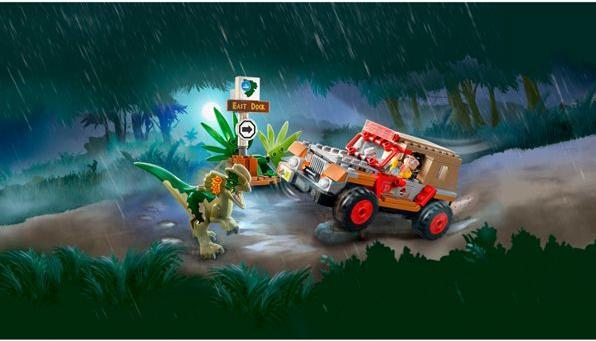 Produktbild LEGO Hinterhalt des Dilophosaurus (76958, LEGO Jurassic World)