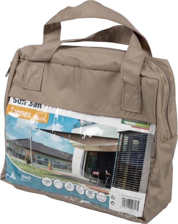 Image du produit Windhager SunSail Cannes (3 x 3 m)