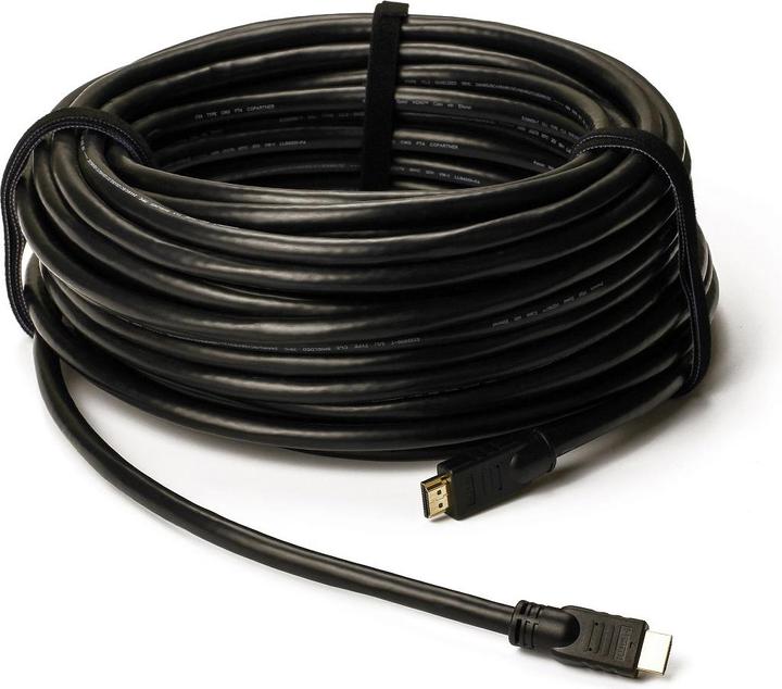 Actual product image Roline UHD HDMI 4K cable, with repeater, 20 m (20 m, HDMI)