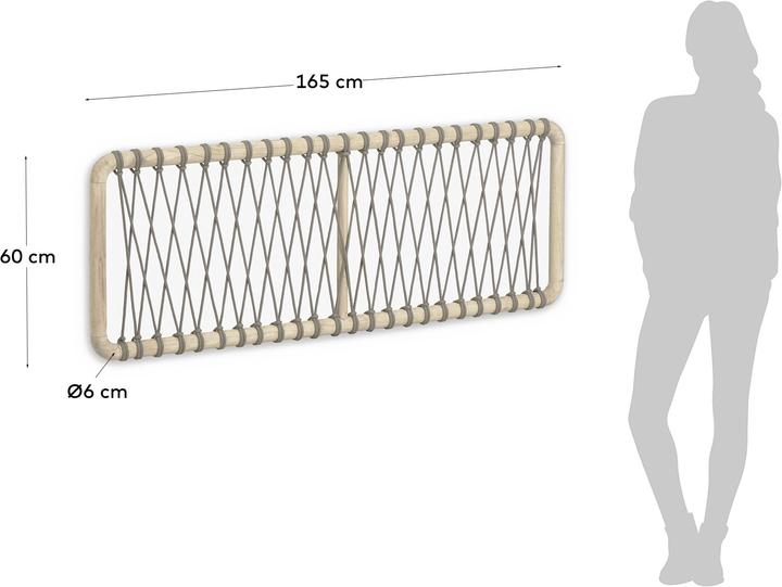 Actual product image Kave Home Aberash (6 x 165 cm)