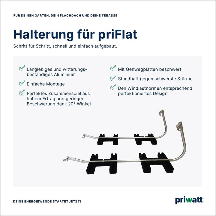 Produktbild Priwatt PriFlat Duo (750 W, 20.50 kg)
