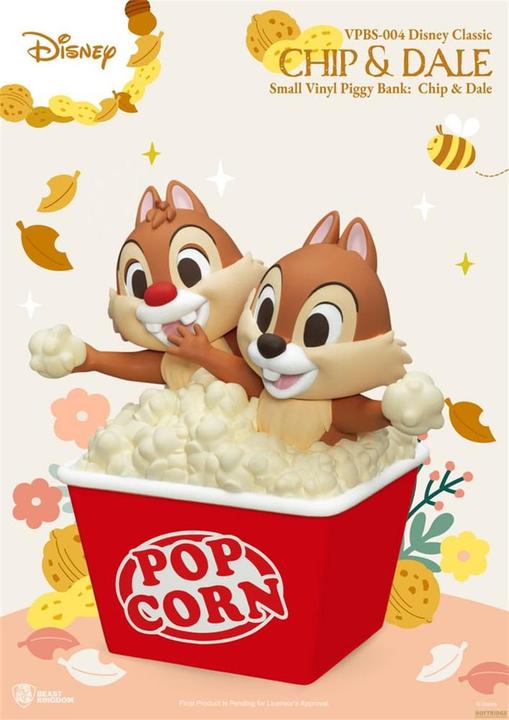 Produktbild Beast Kingdom Disney Piggy Vinyl Spardose Chip & Dale 24 cm