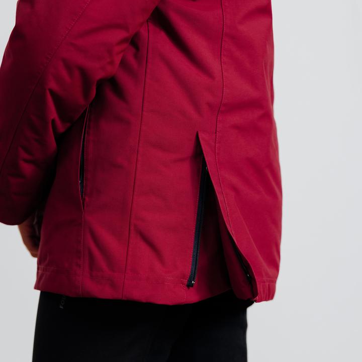 Produktbild Fouganza Kids' Waterproof and Warm Horse Riding Jacket 500 - Purple/Cherry (146)