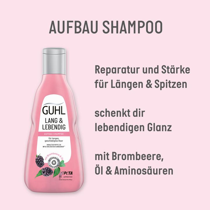 Produktbild Guhl Lang & Lebendig (250 ml, Flüssiges Shampoo)