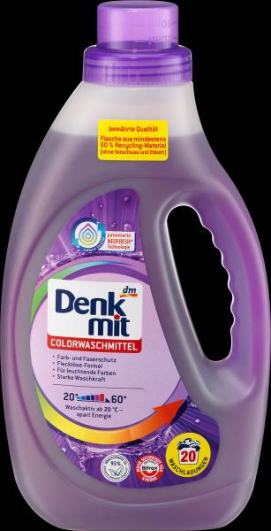 Produktbild dm Denkmit Colorwaschmittel (20 Waschgänge, Flüssigwaschmittel)