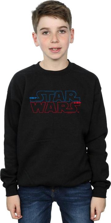 Produktbild Star Wars Lightsaber Logo Sweatshirt Jungen (140, 146)