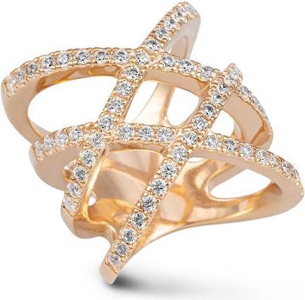 Breuning RING - BRILL. 1,32 Ct. H/si (57, 585/14 K Gold)