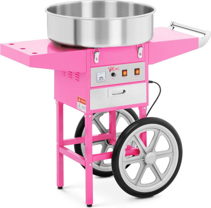 Produktbild Royal Catering RCZC-1200-W Zuckerwattemaschine mit Wagen
