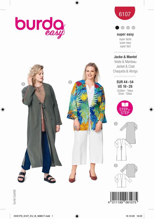 Produktbild Schnittmuster Blusenjacke