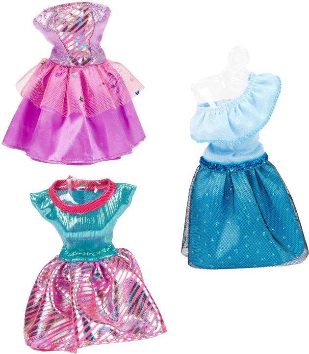Toi-Toys Lauren Puppe Party mit Kleidungsset (3 Sets)