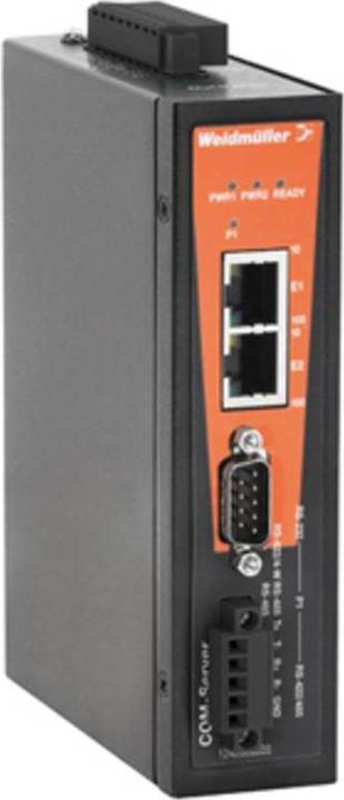 Produktbild Weidmüller Weidmller Seriell / Ethernet Konverter IE-CS-2TX-1RS232/485 (1242080000) (2 Ports)