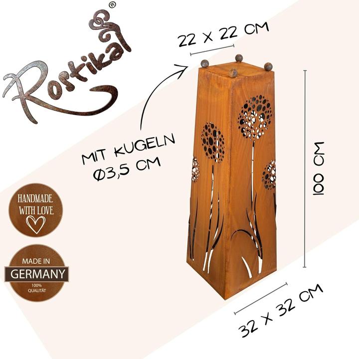Produktbild ‎Rostikal Pflanzsäule "Pusteblume"
