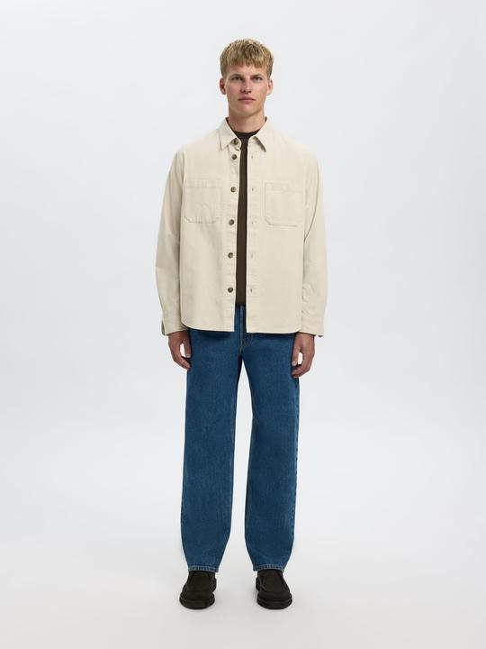 Actual product image Selected Homme Slhemanuel Soft Crew Neck Sweat Noos (S)