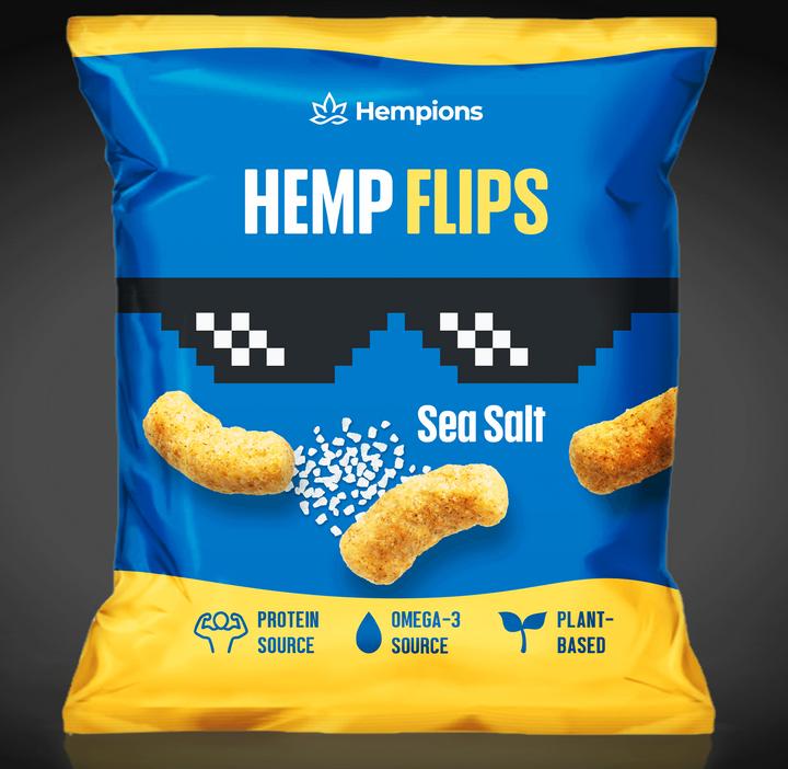 Produktbild Hempions Bio Hanf Flips Sea Salted (30 g)