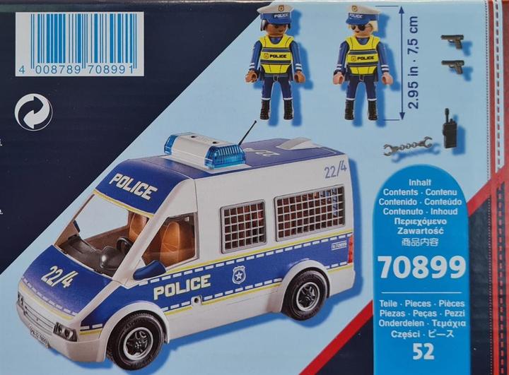 Produktbild Playmobil Polizeiauto mit Licht und Sound (70899, Playmobil City Action)