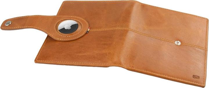 Garzini AirTag Passport Holder, Brushed (Reisepasshülle)