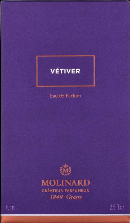 Actual product image Molinard Les Elements Collection VÃ©tiver (Eau de parfum, 75 ml)