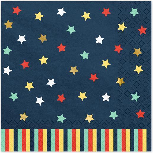 Image du produit Partydeco Serviettes en papier (12 x, 33 x 33 cm)