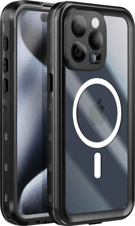 Produktbild Redpepper Vollschutz-Hülle für iPhone 15 Pro Wasserdicht MagSafe-kompatibel (Apple iPhone 15 Pro)