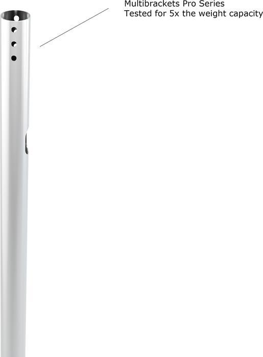 Produktbild Multibrackets HAGOR - Befestigungskit (Boden-zu-Decke-Befestigung) für LCD-Display - Chrom - B (65", 30 kg)