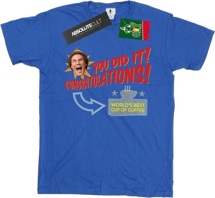 Elf World's Best Coffee TShirt (3XL)
