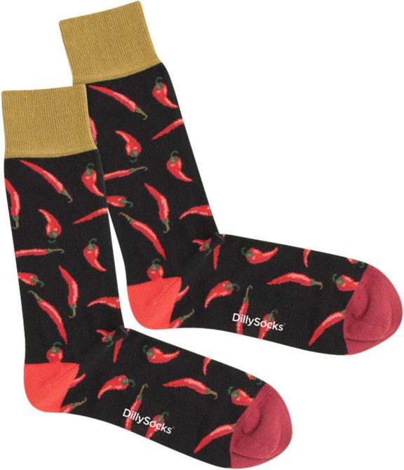 DillySocks Hot Chilly (Einzelpack, 36 - 40)