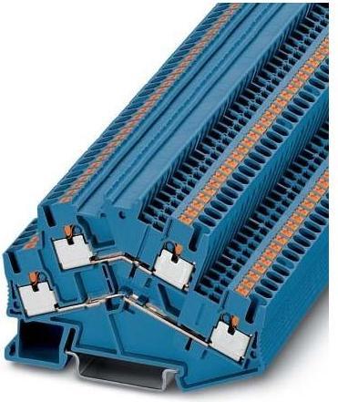 Produktbild Phoenix Contact Doppelstock-Klemme PTTBS 2,5 BU Blau 50 St. (55 mm)