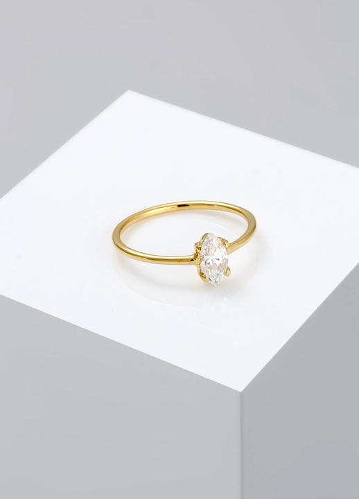 Actual product image Elli mit Zirkonia Kristall (54, 925 Silver)