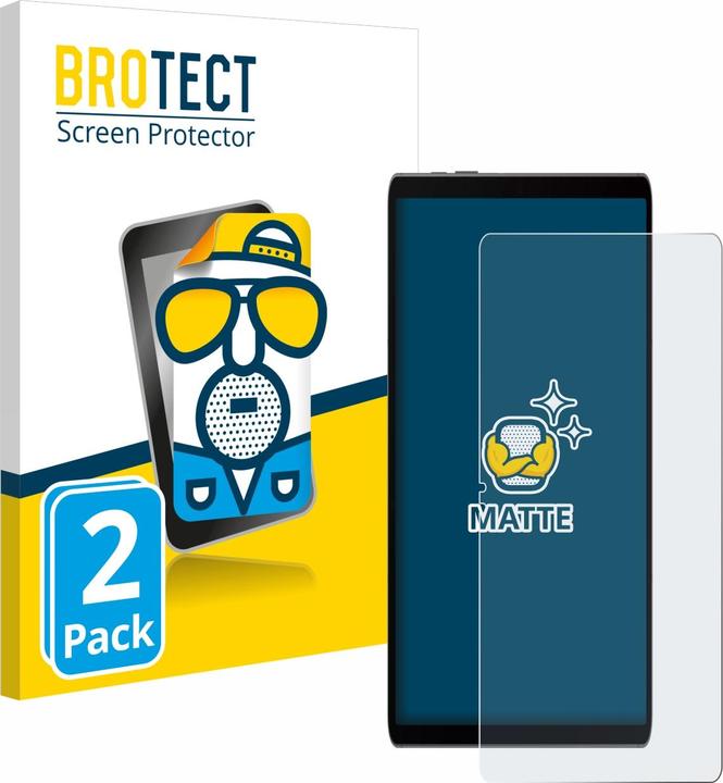 BROTECT Anti-glare screen protector matt (2 Piece, Galaxy Tab S9 FE)