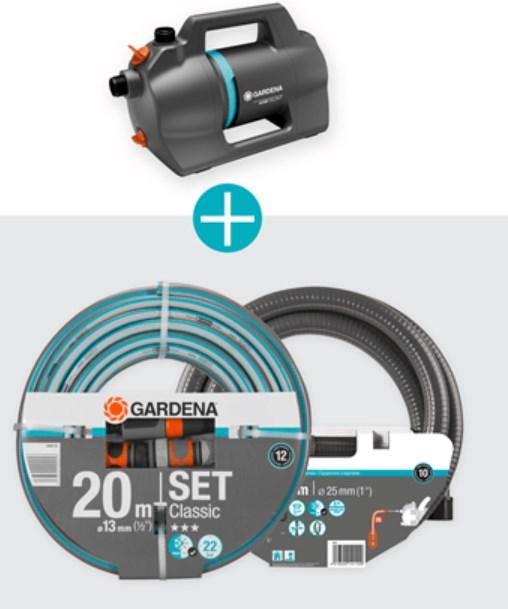 Actual product image Gardena 4100 Silent Garden Pump Set 4100 l/h 36m (Garden pump)