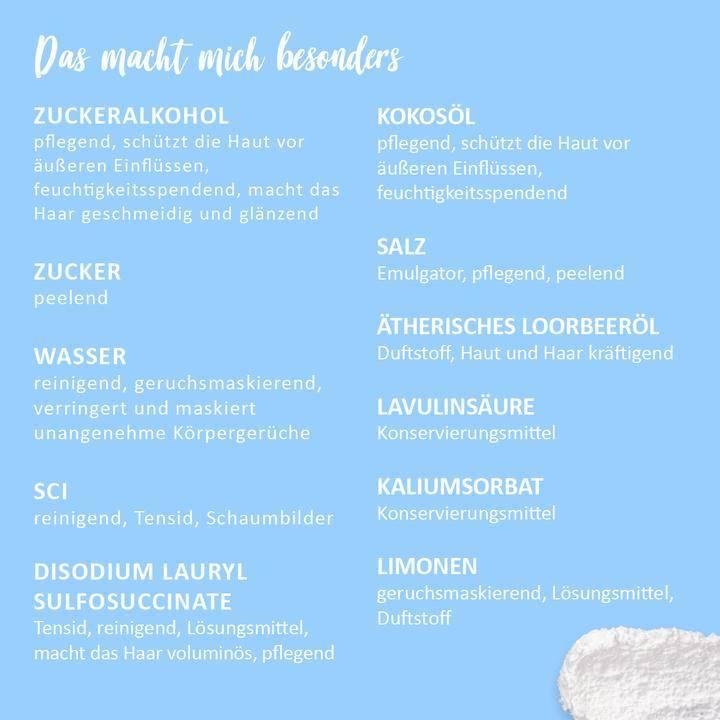 Actual product image Puremetics 3in1 Dusch-Fluff 'Cotton'