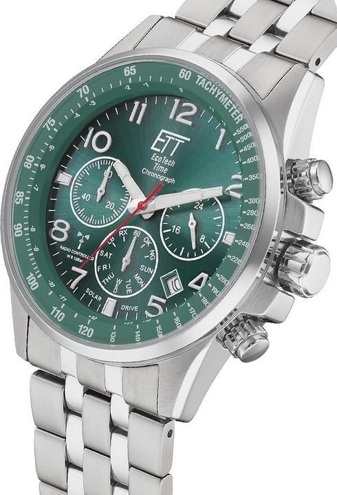 Produktbild ETT EGS-11611-82MS (Sportuhr, Digitaluhr, Lünette drehbar, Funkuhr, Chronograph, 43 mm)