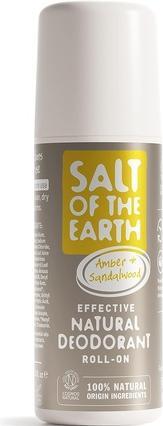 Salt Of-The-Earth - Ambra Sandalwood Natural Roll On Deodorant - Natural Ball Deodorant With Amber (Roll-on, 75 ml)