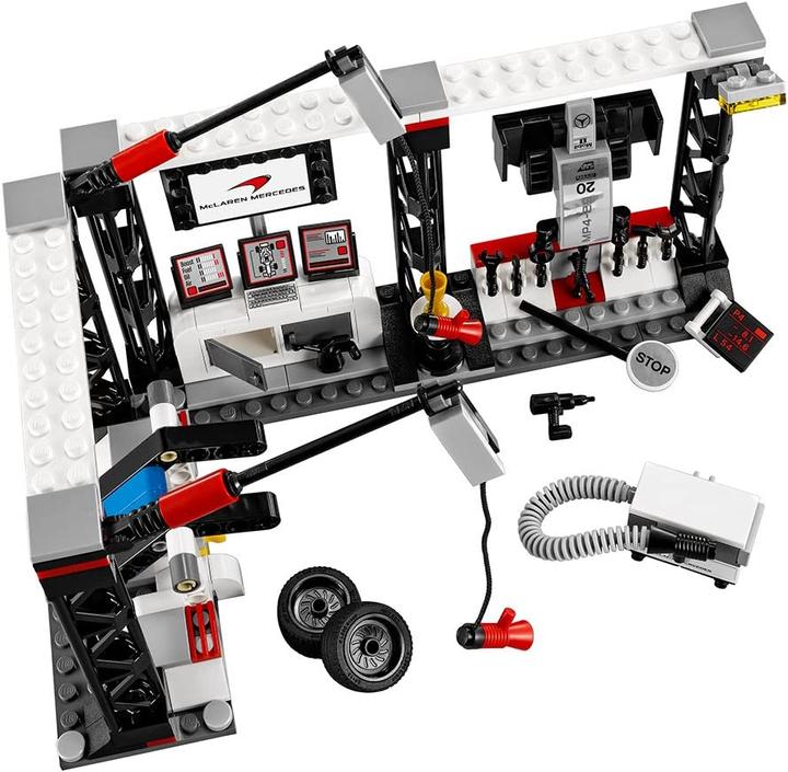 Produktbild LEGO Speed Champions McLaren Mercedes Boxenstopp (75911, LEGO Speed Champions)
