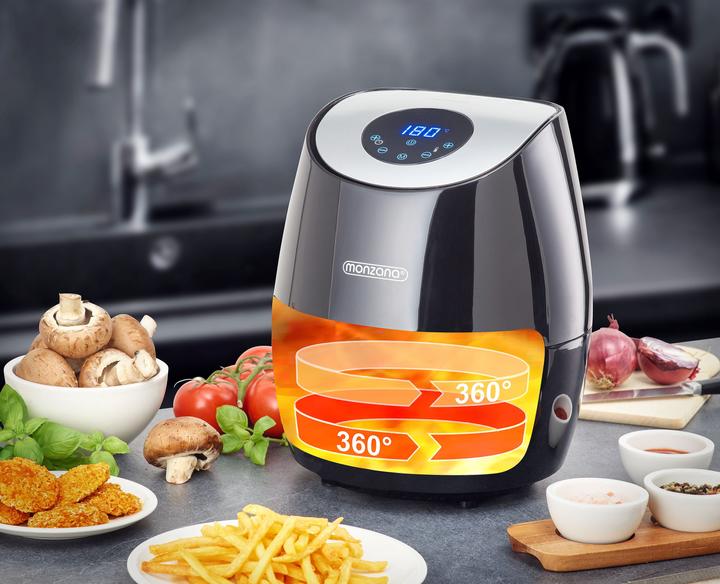 Actual product image Deuba Heissluftfriteuse