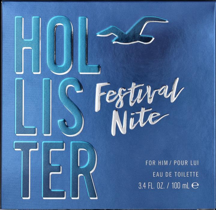 Actual product image Hollister Festival Nite by Eau de Toilette Spray 100 ml (Eau de toilette, 100 ml)