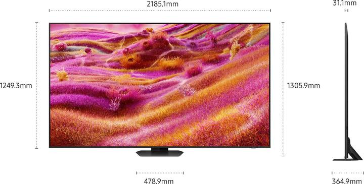 Image du produit Samsung QE115QN90F (115", QN90F, NeoQLED, Mini-LED, 4K, 2025)