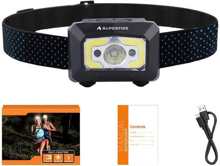 Actual product image Superfire Headlight Supfire X30 (340 lm)