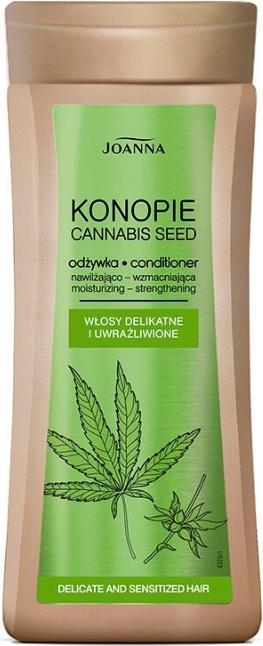 Image du produit Joanna Hemp Moisturizing And Strengthening Conditioner For Delicate And Sensitive Hair 200Ml (200 ml)