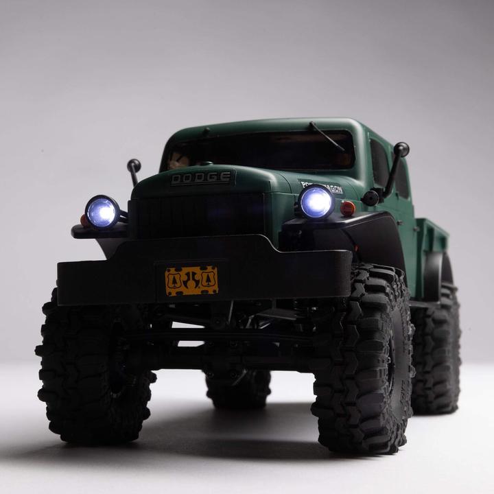 Actual product image Axial Scale Crawler SCX24 Dodge Power Wagon Green, 1:24, RTR (RTR Ready-to-Run)