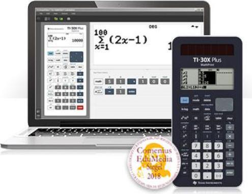 Produktbild TI TI-30X Plus MathPrint Rechner Kombipaket für Lehrer