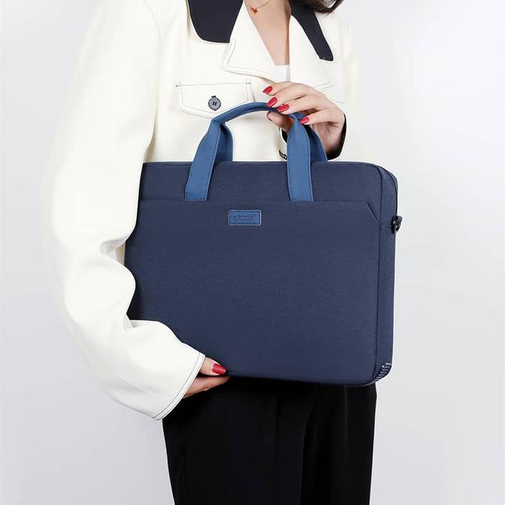 Actual product image Okade MacBook / laptop bag, 13.3-14 inch, T64, navy blue (14")