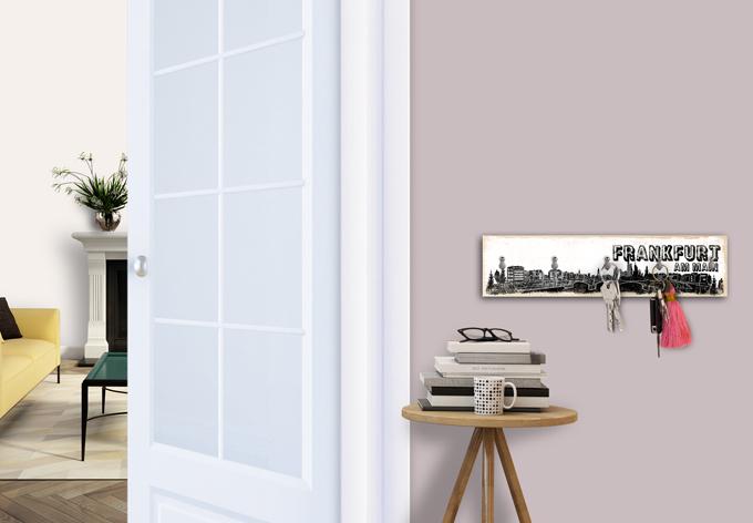 Produktbild Trenddeko Frankfurter Skyline (40 x 10 cm)