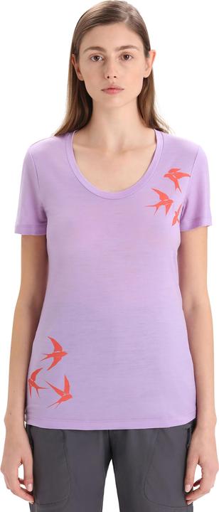 Produktbild Icebreaker Women's Tech Lite II S/S Scoop Swarming Shapes (XS)