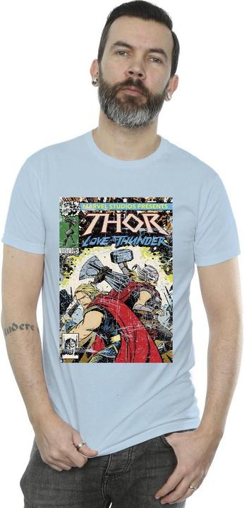 Immagine prodotto Thor Love And Thunder Vintage Poster Maglietta Uomo (XL)