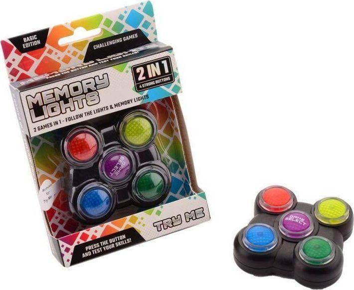 Johntoy Memo Game Light & Sound (French, Italian, German, English)