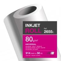 Actual product image Clairefontaine Inkjet plotter roll, (W)914 mm x (L)50 m (80 g/m², 5000 cm, 91.40 cm)